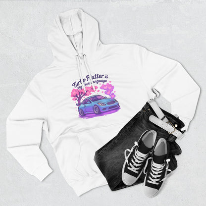 Funny JDM Drift Hoodie - "Sideways is Just Forward With More Screaming" - Turbo Car Culture, Stance & Slide Sweatshirt