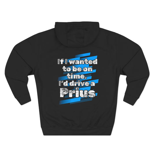 Funny JDM Car Hoodie Red Type R Front and Graffiti Back Dont Chase Me Drive a Prius Quote Car Guy Streetwear Limited Edition