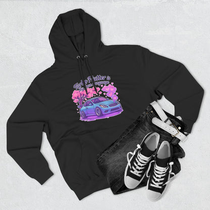 Funny JDM Drift Hoodie - "Sideways is Just Forward With More Screaming" - Turbo Car Culture, Stance & Slide Sweatshirt